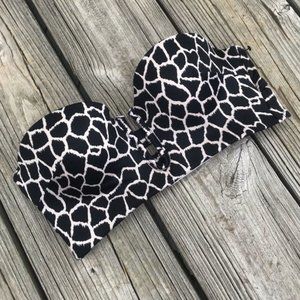 Giraffe print Victoria's Secret bikini top 36C